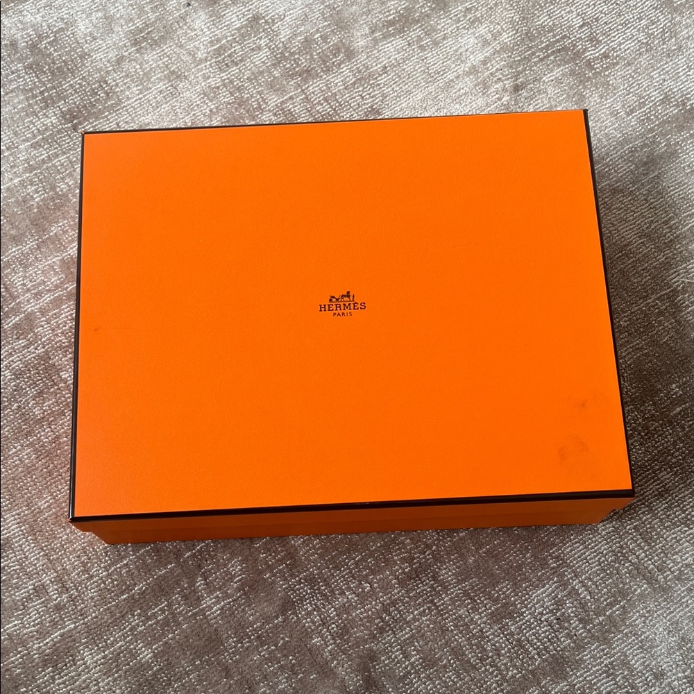 Hermes Bright Orange Signature Gift Box